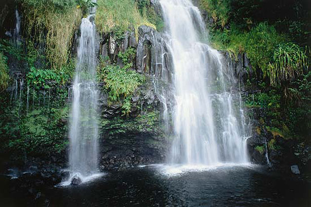 Blue Pools Waterfall