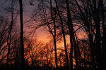 Sunset near Athens