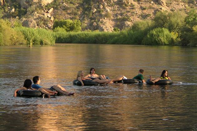 Floating the Salt River