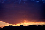 Sunset over Chisos