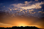 Sunset over Chisos