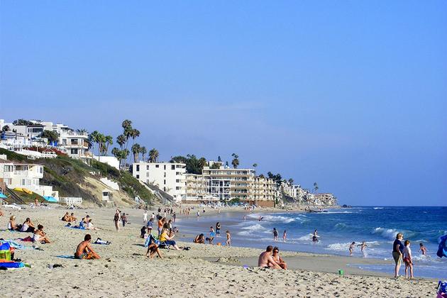 Main Beach in Laguna Beach