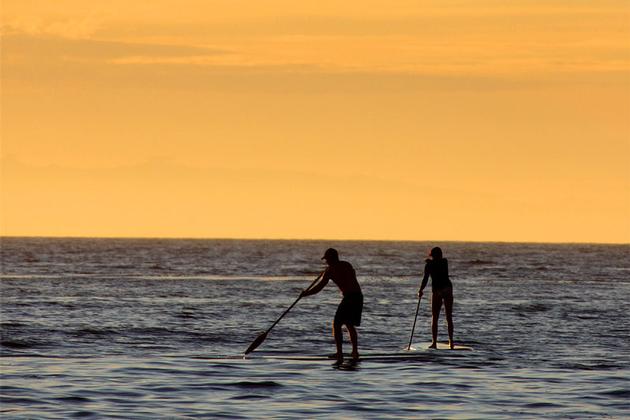 Paddle Boarding in Laguna Beach