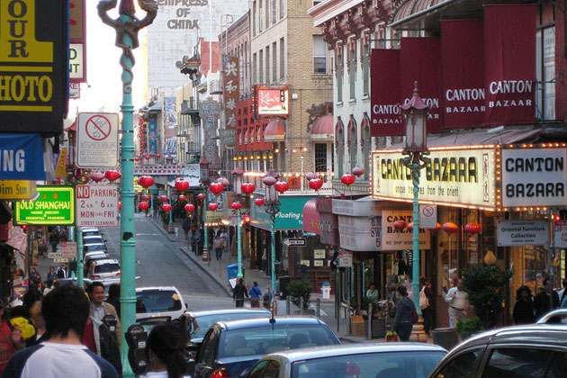 Bustling Chinatown