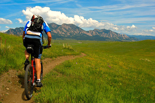 Biking Flat Irons Boulder