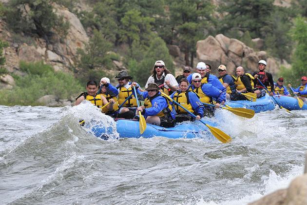 Rafting on the Arkansas River