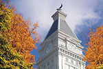 Clock Tower in Autumn