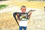 Kid with Crocodile