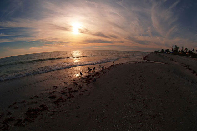Sunset in Paradise