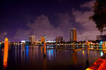 Shimmering Cityscape