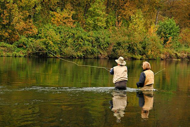 Fishing the McKenzie River