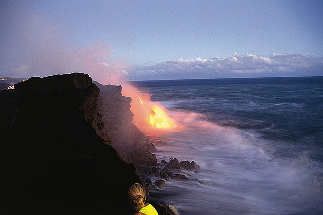 Lava Meets Sea