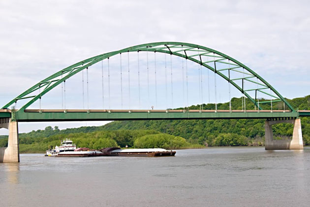Mississippi River at Dubuque