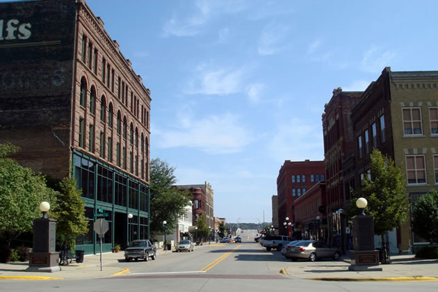 Downtown Sioux City, Iowa