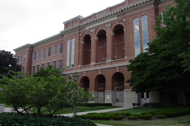 University of Northern Iowa's Lang Hall