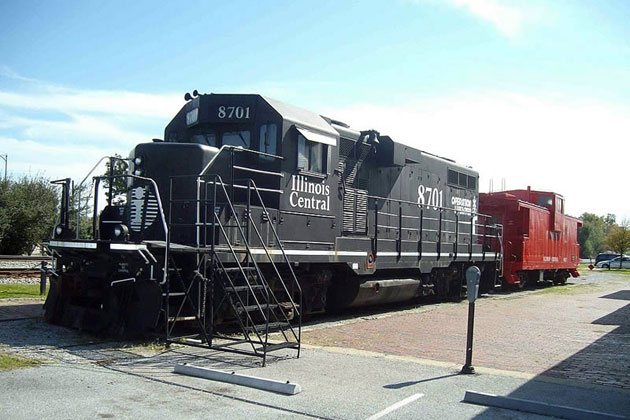 Illinois Central Locomotive