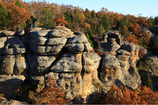 Garden of the Gods Illinois