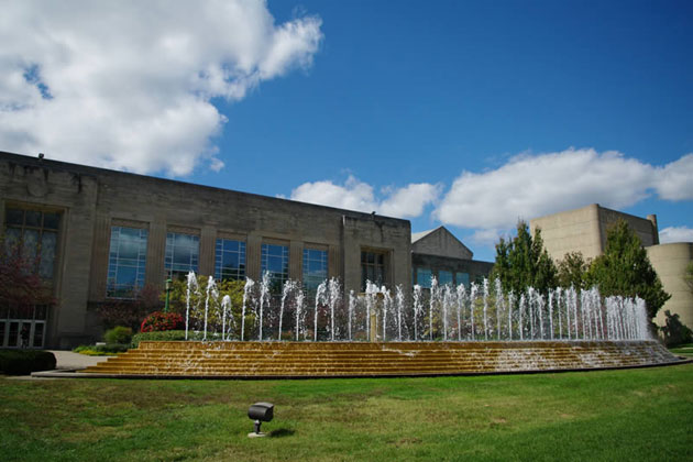 McKinney Fountain at Indiana University