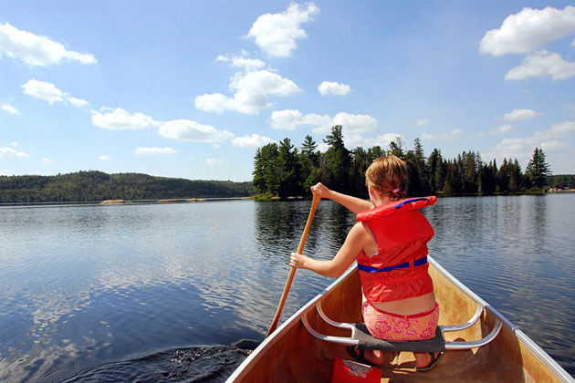 Canoeing Indiana