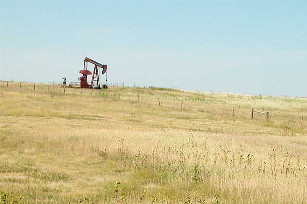 Oil Rig near Colby, Kansas