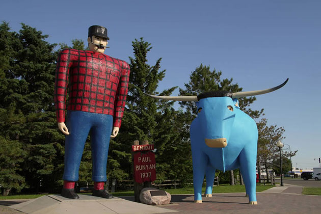 Paul Bunyan And Babe