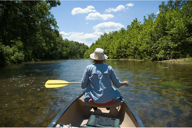 Canoeing Missouri