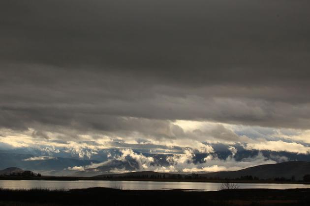 Ninepipe Reservoir near Flathead Lake