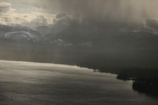A stormy Holland Lake