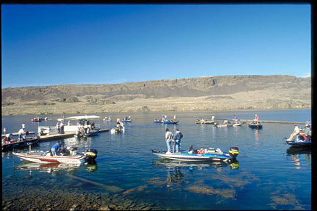Fishing at Banks Lake
