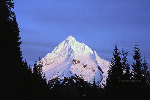 Mt Hood sunset