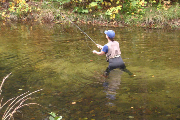 Fishing the Creek