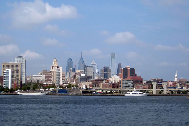 Camden's view of Philadelphia