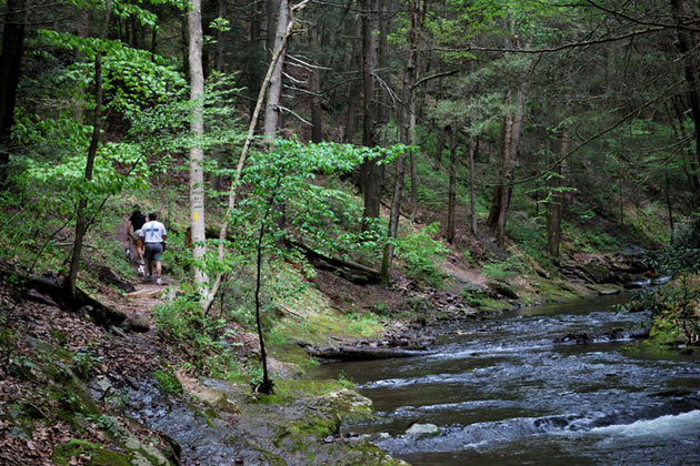 River Trail in Delaware Water Gap NRA