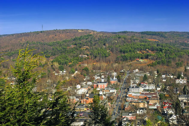 Cliff Trail View of Milford
