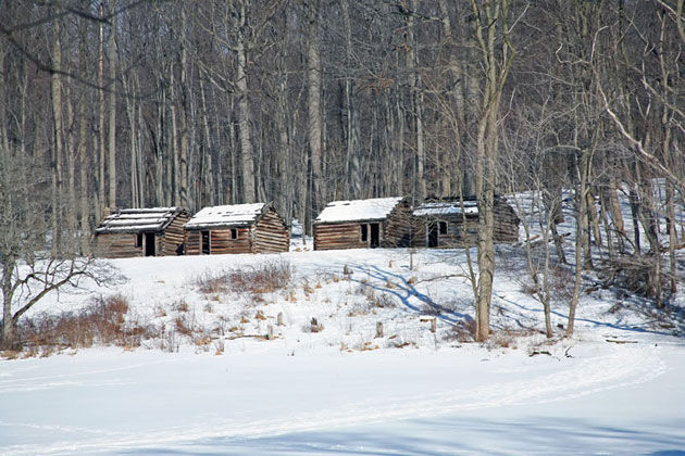 Soldiers' Huts at Morristown NHP
