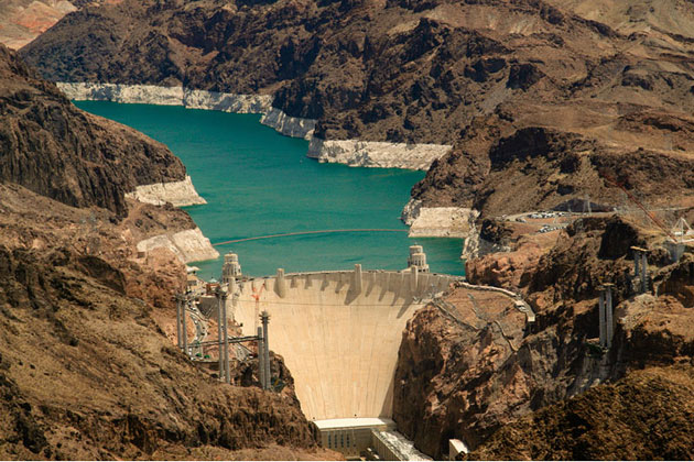 Hoover Dam Aerial