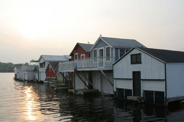 Canandaigua Lake Boathouses