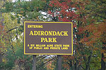 Entering Adirondack Park