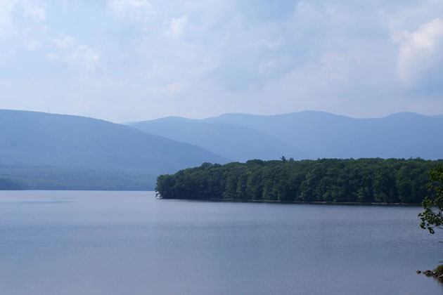 Catskills over Ashokan Reservoir