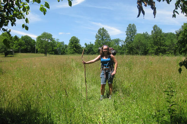 Burr Oak State Park hiking