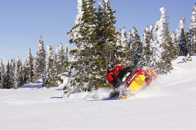 Snowmobiling Mount Hood