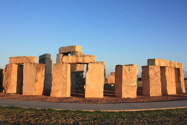 Stonehenge in Odessa, Texas