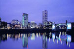 Portland at night