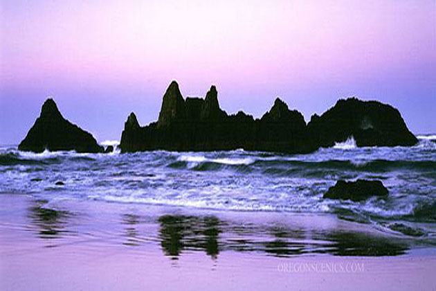 Seal Rock in the morning