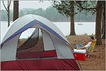 Camping at Chester State Park