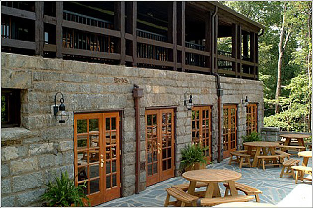 Back View of Lodge