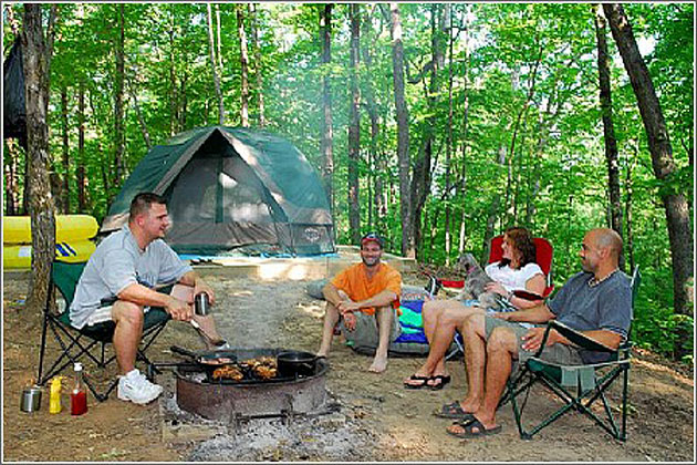 Camping at Keowee
