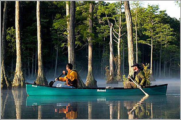 Canoeing Lake Juniper