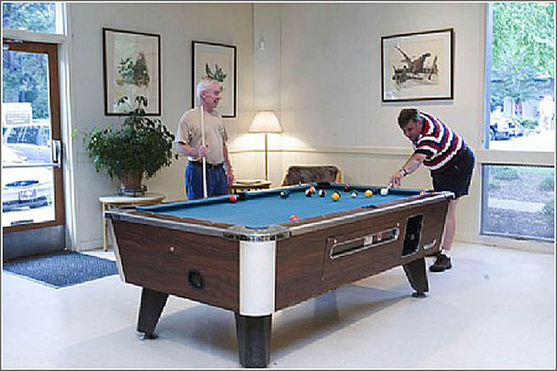 Billiards in the Lobby