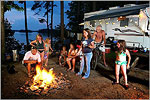 Camping at Hamilton Branch